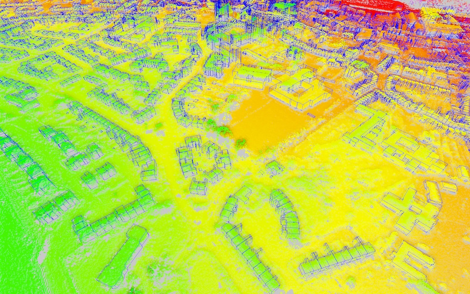 Point Cloud Analytics für das Aktualisieren von 3D-Stadtmodellen