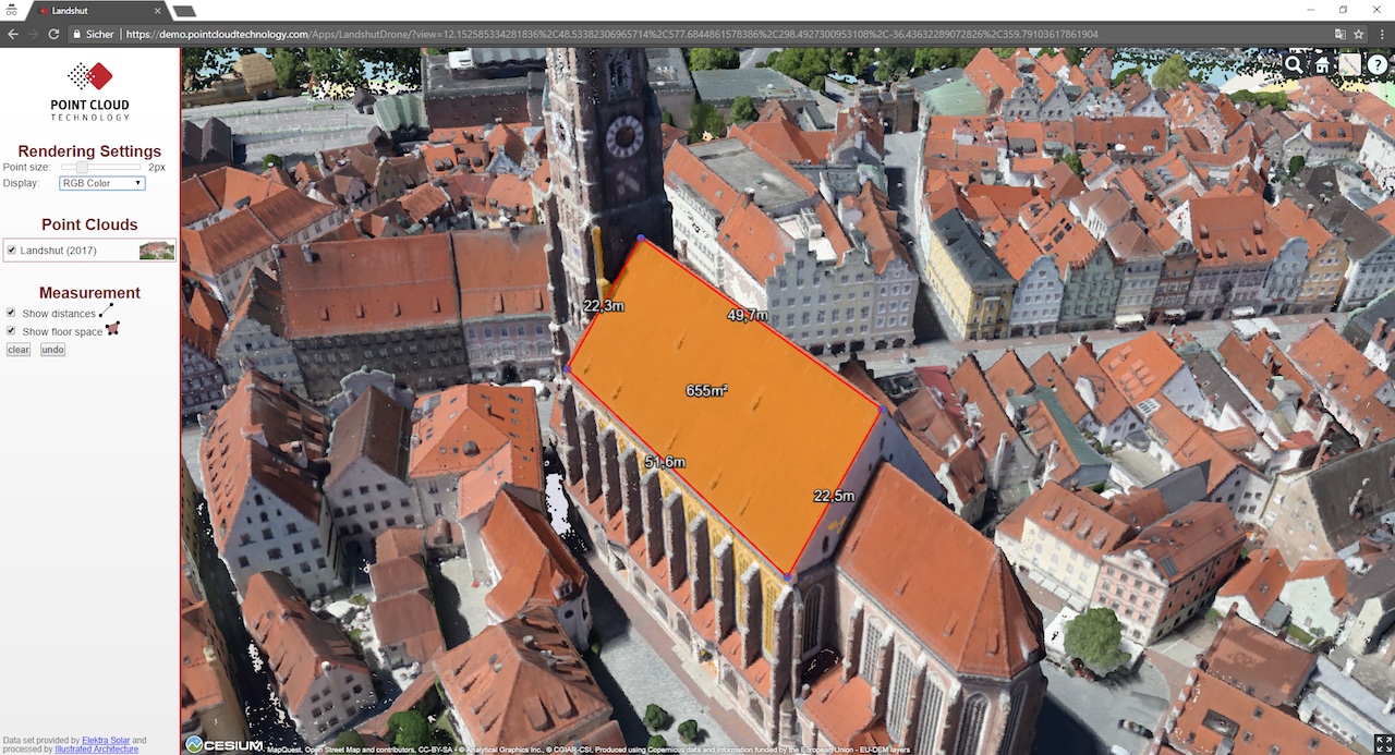 Point Cloud Analytics für das Aktualisieren von 3D-Stadtmodellen